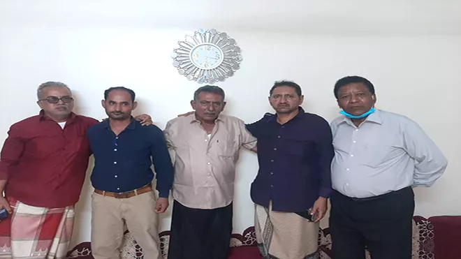 ​رئاسة اتحاد أدباء الجنوب يزور الشاعر علي المحلتي